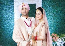UNSEEN PICS from TV couple Ssharad Malhotra-Ripci Bhatia\'s BIG FAT PUNJABI WEDDING will make you fall in love!