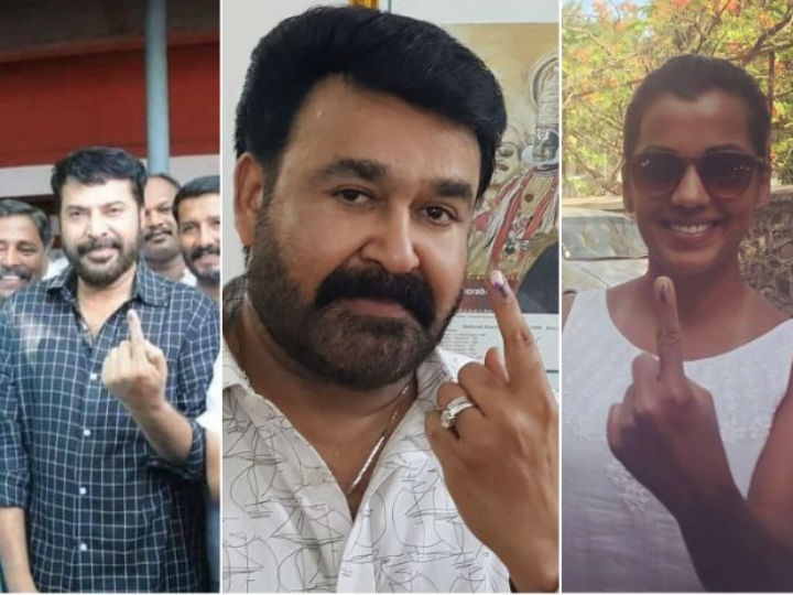 Lok Sabha Elections 2019 Mammootty, Mohanlal, Mugdha Godse, Ajith and other south Indian CELEBS cast their votes in phase 3  Lok Sabha Elections 2019: Mammootty, Mohanlal, Mugdha Godse, Ajith and other south Indian CELEBS cast their votes in phase 3