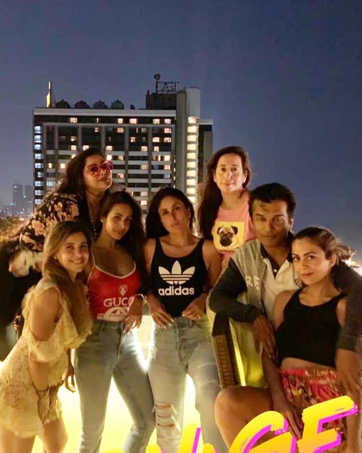 Kareena-Malaika and besties at their terrace party 4 days ago (All Pics: Instagram)