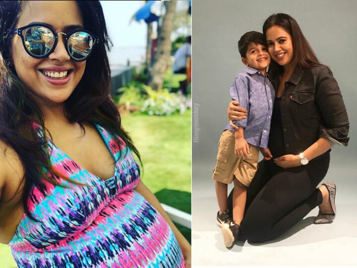 2nd time mom-to-be Sameera Reddy reveals she weighed 102 kg post first delivery, got depressed & lost hair in patches! 2nd time mom-to-be Sameera Reddy reveals she fell apart over increasing pregnancy-weight post first delivery!