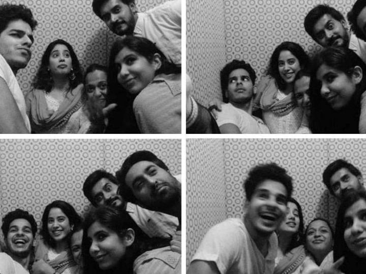 Janhvi Kapoor shares pictures with Ishaan Khatter, Shashank Khaitain & her 'Forever Fam' Janhvi Kapoor shares pictures with Ishaan Khatter, Shashank Khaitan & her 'Forever Fam'