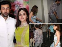 PICS & VIDEO: Ranbir Kapoor & Alia Bhatt watch \'Avengers: Endgame\' on their movie date