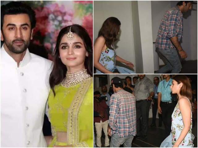 PICS & VIDEO: Ranbir Kapoor & Alia Bhatt watch 'Avengers: Endgame' on their movie date 'Brahmastra' actors Ranbir Kapoor & Alia Bhatt watch Avengers Endgame on movie date (PICS & VIDEO)