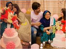PICS: Dipika Kakar & Shoaib Ibrahim celebrate their Ammi’s birthday with cakes, flowers and lovely wishes