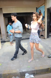 PICS: Tiger Shroff and Disha Patani spend Sunday together on a lunch date
