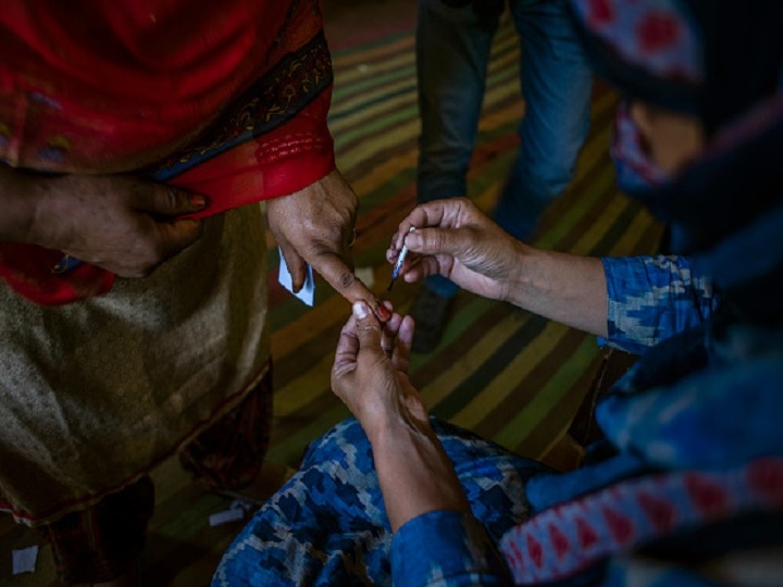 10.94 per cent polling recorded in J'khand in first two hours 10.94 per cent polling recorded in J'khand in first two hours