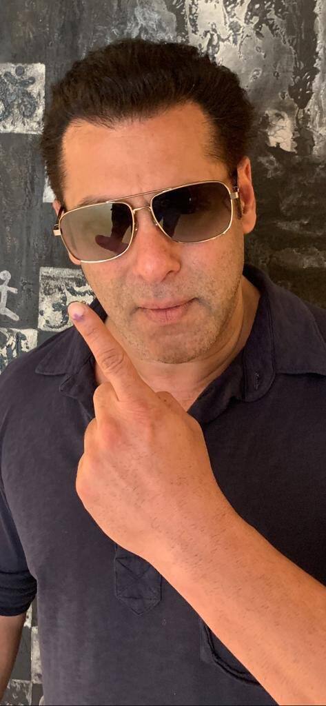 Salman posted this picture on social media with the caption, 