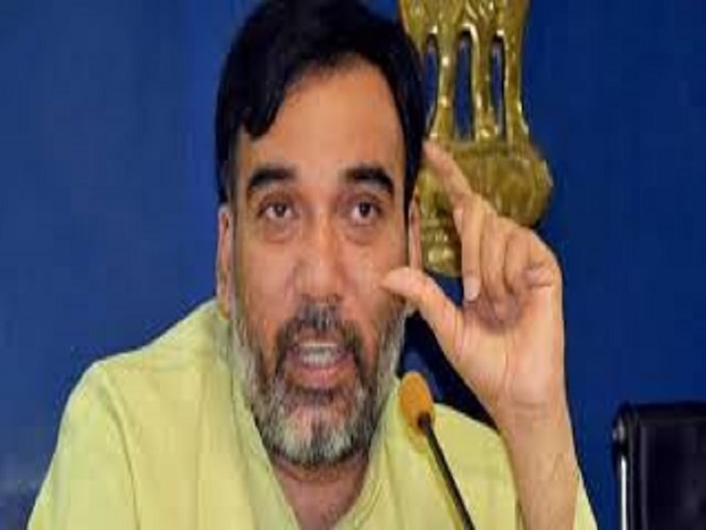 Police file complaint against AAP's Gopal Rai for public meeting without permission Police file complaint against AAP's Gopal Rai for public meeting without permission