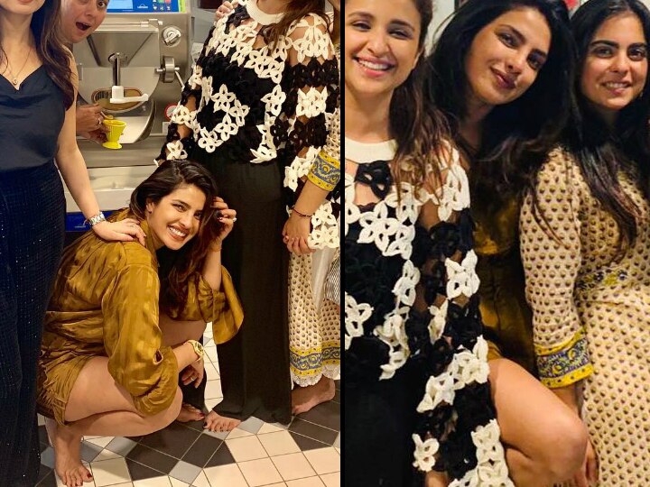 Priyanka Chopra, Parineeti Chopra's party at Isha Ambani's home Priyanka Chopra, Parineeti Chopra's party at Isha Ambani's home