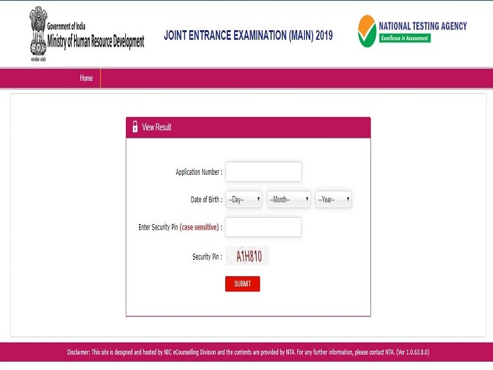 NTA JEE Main results 2019 Declared Here is direct link Check toppers list, cut-off JEE Main Result April 2019 DECLARED! 24 students secure 100 percentile; Check cut-off here