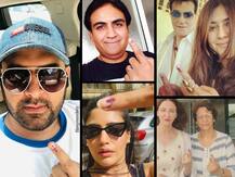 Lok Sabha Elections 2019: Saumya Tandon, Ekta Kapoor, Kapil Sharma, Surbhi Chadna & other TV celebs cast votes, flash their inked fingers