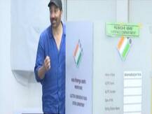 BJP candidate Sunny Deol, brother Bobby Deol make \'filmy\' entry inside polling booth in Mumbai; Here is why