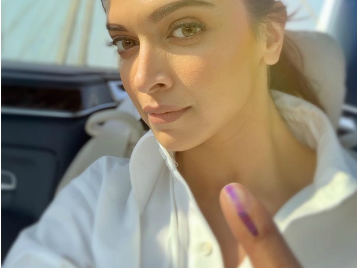 Deepika Padukone casts vote, clears 'confusion' Deepika Padukone casts vote, clears 'confusion'