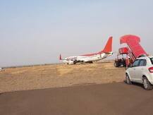 Close shave for SpiceJet passengers as plane overshoots runway at Shirdi airport