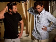 Homi Adajania shares new still with Irrfan Khan from \'Angrezi Medium\' sets!