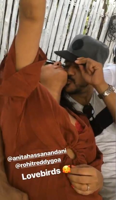 Anit Hassanandani locks lips with Rohit Reddy in Goa, Vacationing with 'Yeh Hai Mohabbatein' & 'Naagin 3' co-stars Aditi Bhatia & Heli Daruwala