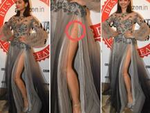 PHOTOS: AHEM! Radhika Apte flaunts her B tattoo in her BOLD thigh-high slit gown at Cosmopolitan Beauty Awards 2019!