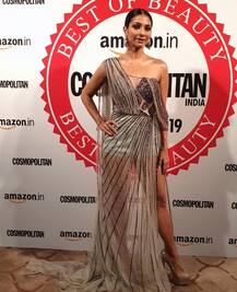 IN PICS: EX Bigg Boss contestant and actress turns head in her BOLD outfit at Cosmopolitan India Beauty Awards