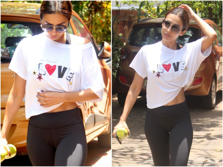 Malaika Arora flaunts 'love' for Arjun Kapoor AHEM! Malaika Arora flaunts 'love' for boyfriend Arjun Kapoor?