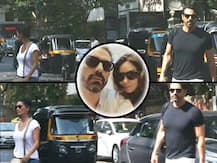 Arjun Rampal visits wife Mehr Jessia post announcement of girlfriend Gabriel\'s pregnancy