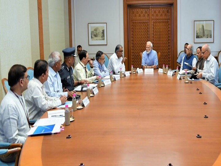 Cyclone Fani- Prime Minister Narendra Modi chairs high level meeting to review preparedness Cyclone Fani: Prime Minister Narendra Modi chairs high level meeting to review preparedness