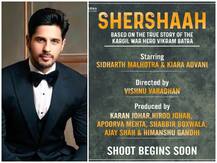 Sidharth Malhotra & Kiara Advani\'s Vikram Batra biopic titled \'Shershaah\'; shoot begins soon!