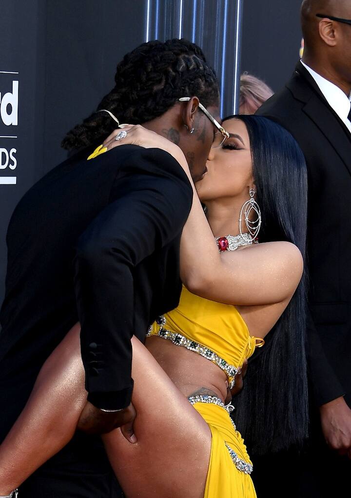 These pics definitely prove that Cardi and Offset’s marriage is back on track after they briefly split last year following reports he had tried to set up a threesome with a model and her friend. 