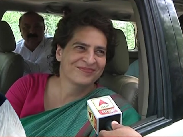 Priyanka Gandhi tears into BJP for pursuing Priyanka Gandhi tears into BJP for pursuing