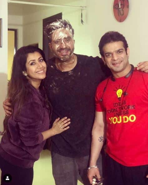 It was YHM actor Aly Goni, who played the cupid between Ankita and Karan. 