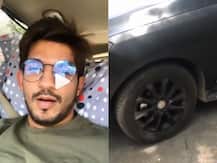 POPULAR TV Actor Arjun Bijlani escapes a major accident; doubts tampering with his car!