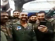 Watch Video: Amid chants of ‘Bharat Mata Ki Jai’, IAF hero Abhinandan Varthaman thanks families for praying for him