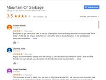 Ghazipur garbage dump getting rave reviews on Google