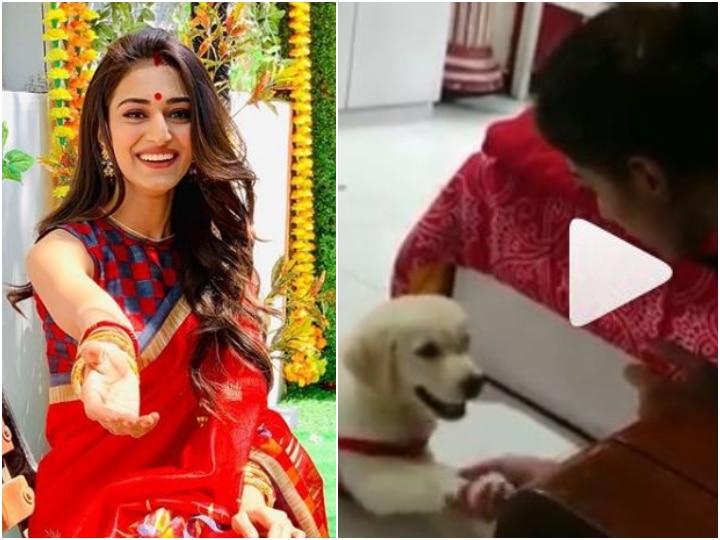 WATCH- Kasautii Zindagii Kay 2 actress Erica Fernandes shares video with pet dog & it is too CUTE for words WATCH: Kasautii Zindagii Kay 2 actress Erica Fernandes shares video with pet dog & it’s too CUTE for words