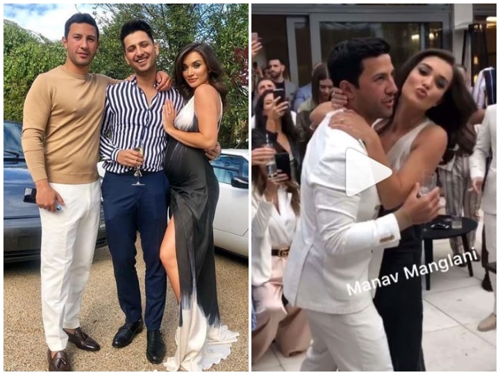Pregnant Amy Jackson & boyfriend George Panayiotou get officially engaged! SEE PICS & VIDEO! PICS-VIDEO: Pregnant Amy Jackson & boyfriend George Panayiotou get officially engaged!