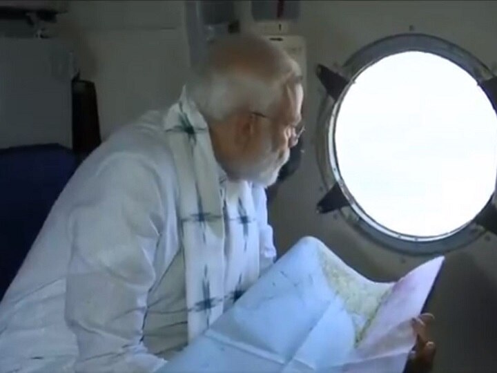 Cyclone Fani, PM Modi conducts aerial survey of cyclone-ravaged areas in Odisha Cyclone Fani: PM Modi announces additional Rs 1000 crore aid for Odisha; Praises CM Naveen Patnaik