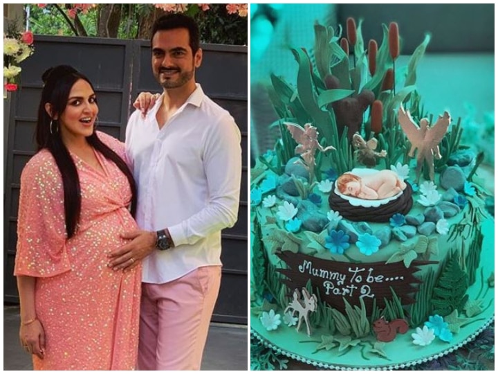Pregnant Esha Deol beams with joy at her baby shower ceremony! SEE PICS & VIDEO! PICS & VIDEO: Pregnant Esha Deol beams with joy at her surprise baby shower ceremony!