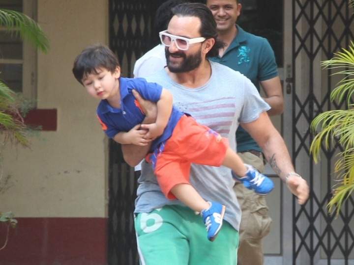 FLASHBACK FRIDAY! This VIRAL throwback video of Baby Sara Ali Khan playing with dad Saif Ali Khan on his movie's set is too cute for words!