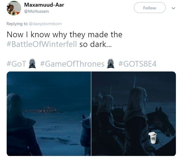 Starbucks coffee cup in latest 'Game of Thrones 8' episode steals the show; Here are some hilarious memes!