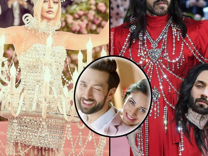 Ishqbaaaz lead actors Surbhi Chandna & Nakuul Mehta photoshop their faces on Katy Perry & Jared Leto's MET Gala 2019 Red carpet looks 'Ishqbaaaz' jodi Surbhi Chandna-Nakuul Mehta turn Katy Perry & Jared Leto in their MET Gala 2019 looks