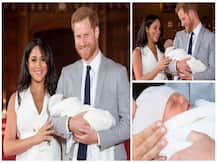 First Images of Royal Baby As Prince Harry, Meghan Markle Reveal Baby Boy To World
