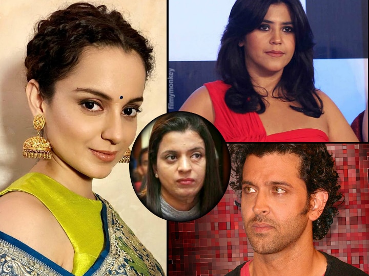 Kangana Ranaut's sister Rangoli Chandel reveals Ekta Kapoor and Hrithik Roshan met before 'Mental Hai Kya' release date announcement Kangana Ranaut's sister Rangoli reveals Ekta & Hrithik Roshan met before 'Mental Hai Kya' release date announcement