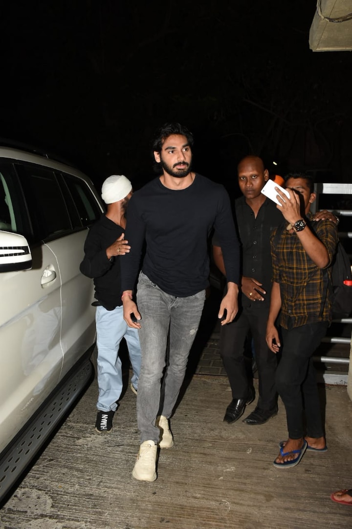 Suniel Shetty's son Ahan Shetty at 'Student of The Year 2' screening. (Photo: Manav Manglani)
