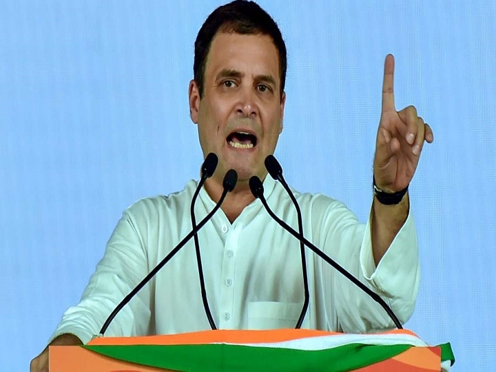 Lok Sabha Elections 2019 AAP opened door for Modi, only Congress can defeat BJP Rahul Gandhi Lok Sabha Elections 2019: AAP opened door for Modi; only Congress can defeat BJP, says Rahul Gandhi