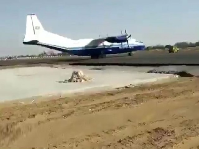 IAF intercepts Georgian cargo aircraft coming from Pakistan, questioning of pilots underway IAF jets force cargo plane entering from Pakistani air space to land at Jaipur