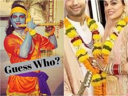 GUESS WHO? Newly married TV actor turns into Lord Krishna in his latest post!