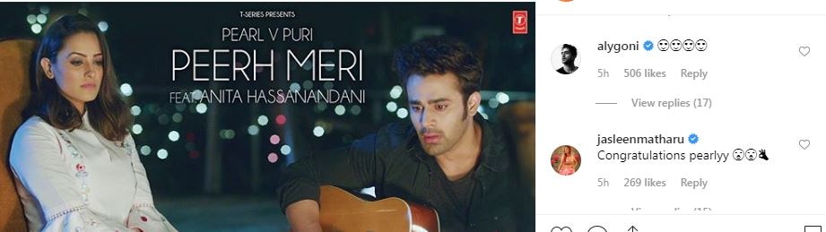 Naagin 3' actors Pearl V Puri & Anita Hassanandani feature in his FIRST single 'Peerh Meri