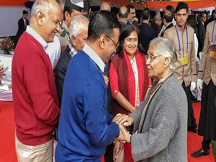 Sheila Dikshit, Arvind Kejriwal engage in friendly Twitter banter over health rumours on poll eve Sheila Dikshit, Arvind Kejriwal engage in friendly Twitter banter over health rumours on poll eve