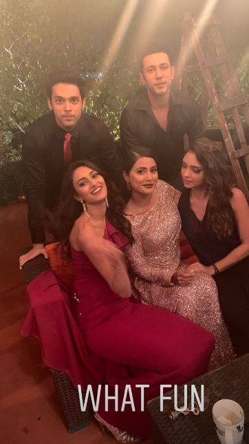 However, Sahil & Pooja made sure to give Hina an unforgettable farewell, day before yesterday. (Photo: Instagram)