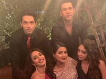 \'Kasautii..\' actress Hina Khan shares pictures from her \'mini farewell\' organised by Erica, Parth, Sahil & Pooja!