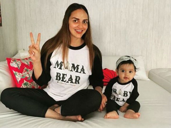 PREGNANT Bollywood actress Esha Deol shares adorable throwback PIC with her BABY GIRL on Mother's Day!   PREGNANT Bollywood actress Esha Deol shares adorable PIC with her BABY GIRL on Mother's Day!